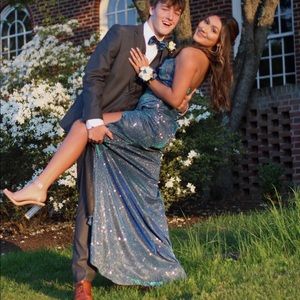 WORN ONCE! beautiful prom dress